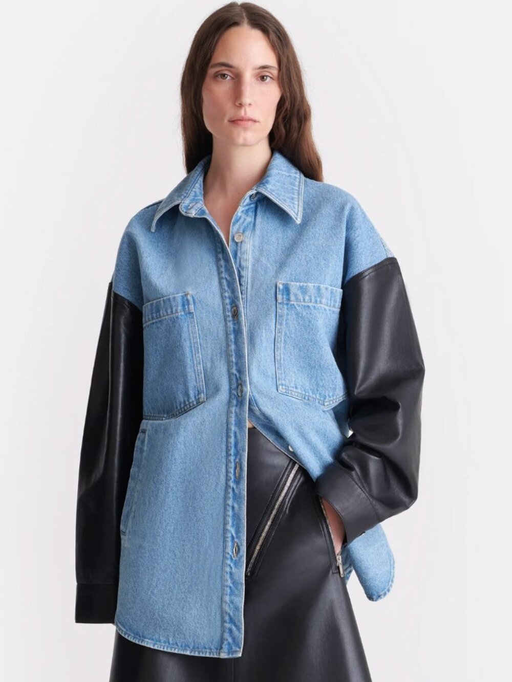 NWT NANUSHKA Zinnie Shacket Unisex Size XL